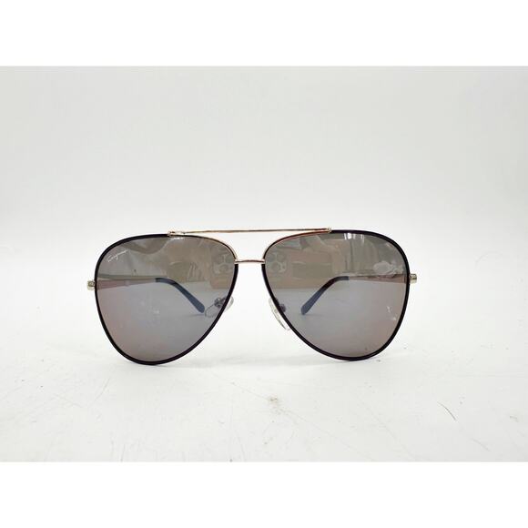Salvatore Ferragamo Accessories - Salvatore Ferragamo SF131S 60mm Metal Aviator Sunglasses